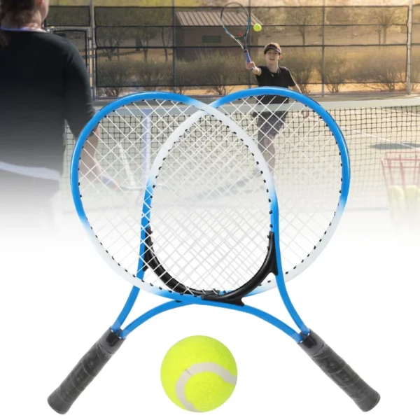 21 inch Tennis Rackets for Kids Junior Tennis Racquet, 2 Racquets - Image 4