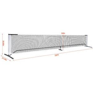 22FT Portable Pickleball Net Tennis Practice Net with Carry Bag