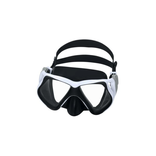 Trail Dominator Pro Adult 14+ Snorkel Mask White - Image 2