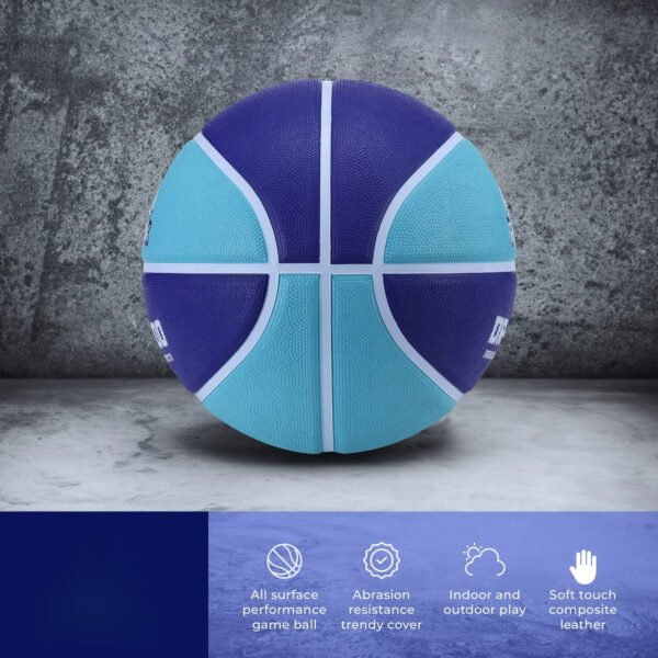 DR-2000 Cushion Rubber Performance Outdoor Basketball, Size 7 - Image 3